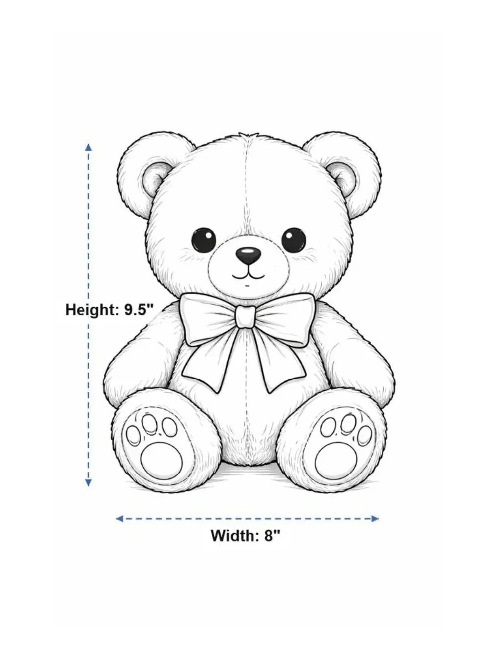 Sanrio Hello Kitty Loves Cheer Bear Care Bears Plush Toy 9.5
